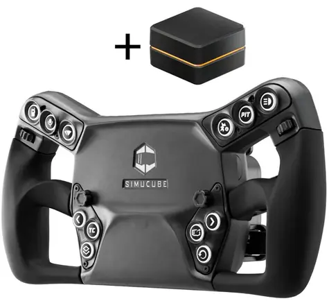 Simucube Savu Šport Závodný volant + Link Hub