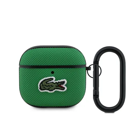 Lacoste Petit Pique Croc Logo Patch Puzdro pre AirPods 4 Green