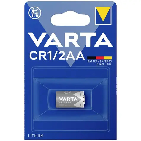 Varta Batéria CR 1/2 AA / 3V / 700mAh / lítiová / 1 ks / v blistri