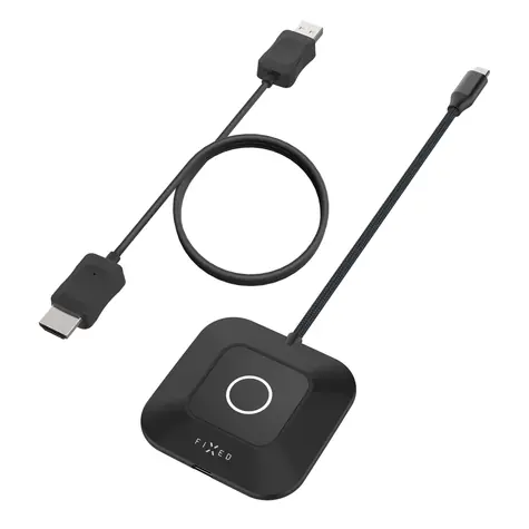 FIXED Bezdrôtový HDMI Adaptér AirLink 100W PD 3.0 čierny