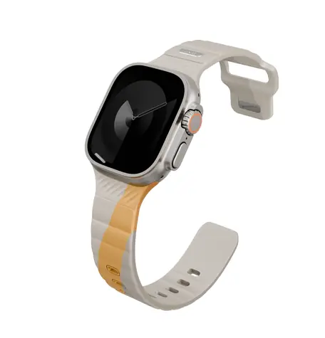 UNIQ Stride DE FKM remienok pre Apple Watch 49/46/45/44 mm Beige