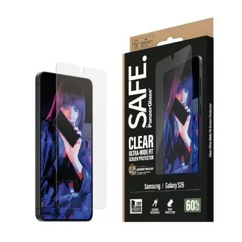 PanzerGlass SAFE Samsung Galaxy S26+ s inštalačným rámčekom