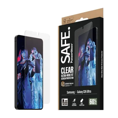 PanzerGlass SAFE Samsung Galaxy S26 Ultra s inštalačným rámčekom