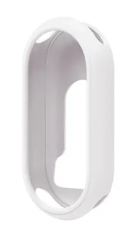 XIAOMI SMART Band 8/9/10 silikónový kryt biela