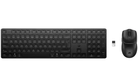 HP 490C Multi-Device Mouse Keyboard čierna / bezdrôtová klávesnica s myšou / USB / Bluetooth 