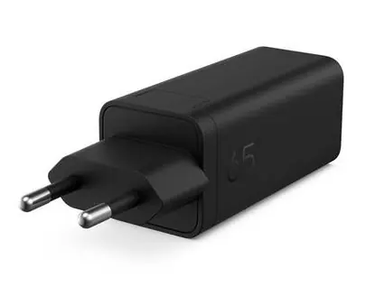 HP GaN 65W čierna / napájací adaptér / USB-C / kábel 2 m