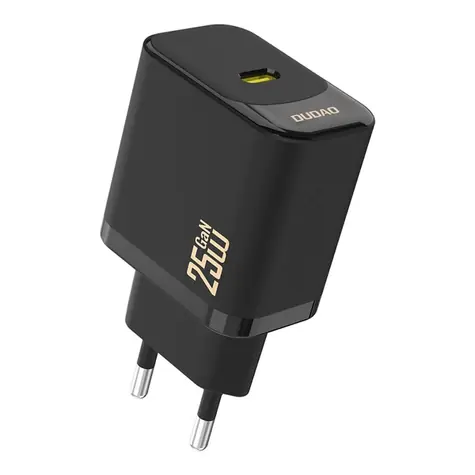 Dudao A27 sieťová nabíjačka čierna / USB-C / 25W