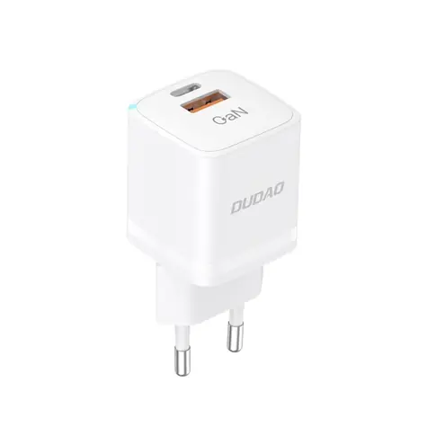 Dudao A13Pro sieťová nabíjačka biela / USB-C / USB / 33W