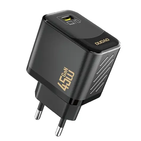 Dudao A28 sieťová nabíjačka čierna / USB-C / 45W