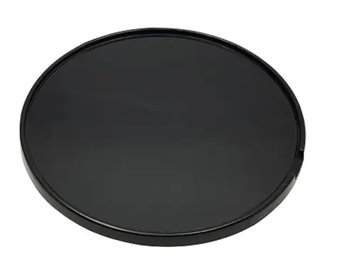 Aligator NANO Disk - samolepiaca nanopodložka / 8cm / čierna