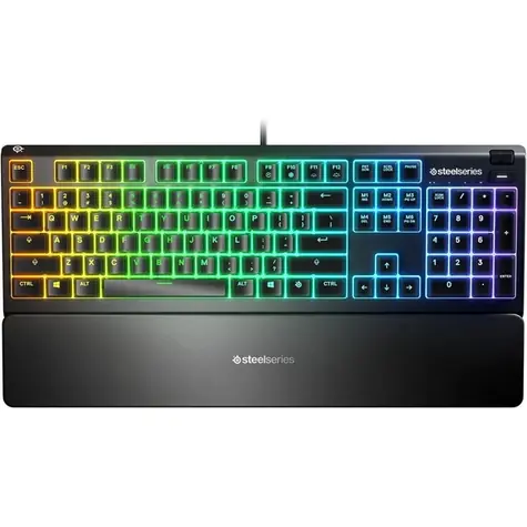SteelSeries Apex 3 / Herná klávesnica / RGB podsvietenie / CZ layout