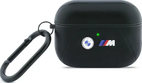 BMW Kryt pre AirPods Pro 3 Curved Line čierna