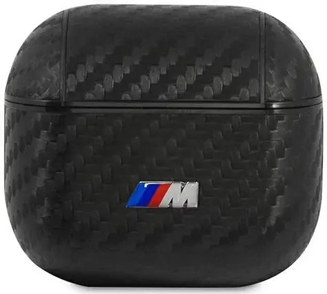 BMW Kryt PU Carbon M Collection pre AirPods 3 čierna