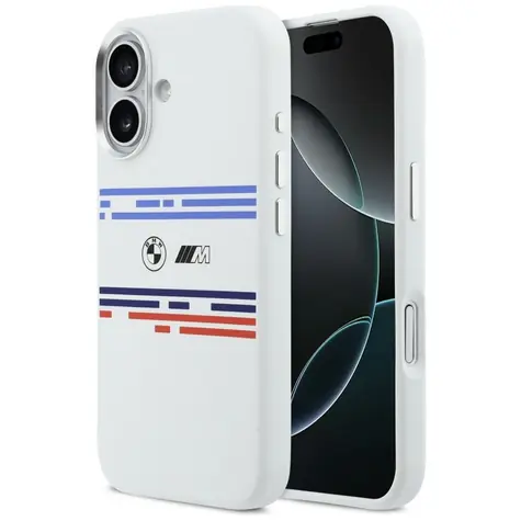 BMW Zadný kryt Horizontal Line MagSafe pre iPhone 17 biela