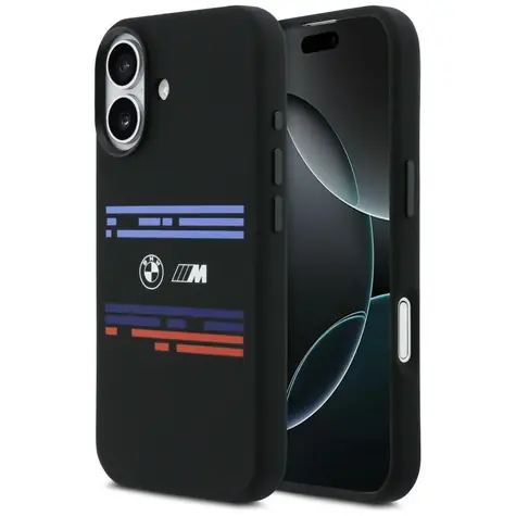BMW Zadný kryt Horizontal Line MagSafe pre iPhone 17 čierna
