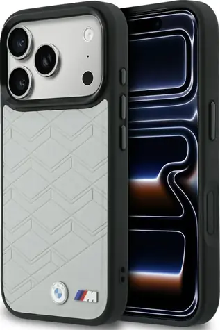 BMW Zadný kryt s logom v tvare písmena M MagSafe pre iPhone 17 Pro Max šedá