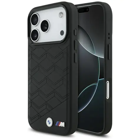 BMW Zadný kryt s logom v tvare písmena M MagSafe pre iPhone 17 Pro čierna