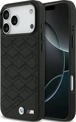 BMW Zadný kryt s logom v tvare písmena M MagSafe pre iPhone 17 Pro Max čierna