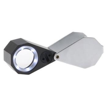 Viewlux lupa 20x21mm s LED svetlom