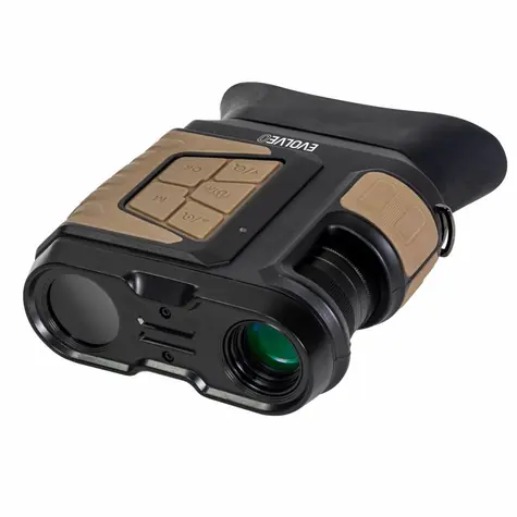 Evolveo NightVision W25 / binokulár s nočným videním / WiFi / optický zoom 4X / digitálny zoom 8x / video 4K