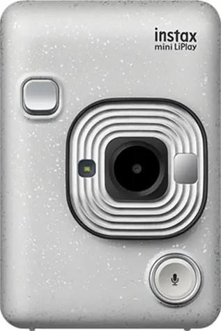 Fujifilm Instax mini LiPlay biela / Instantný fotoaparát / LCD / CMOS / 2560 x 1920 / formát papiera 86 x 56 mm / ISO 1600 / dopredaj