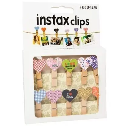 Fujifilm Instax Design Clips Heart designované štipce 10 ks