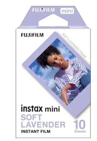 Fujifilm INSTAX mini Film soft lavender 10 fotografií