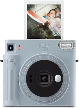 Fujifilm Instax SQUARE SQ 1 modrá / Instantný fotoaparát / formát papiera 86 x 72 mm / ISO 800