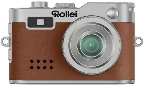 Rollei Mini Digitalkamera hnedá / 2 Mpix / 0.96 "LCD / 1080p video / microSD / USB-C