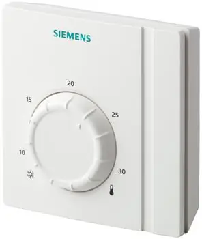 SIEMENS RAA 21 Priestorový termostat - drôtový