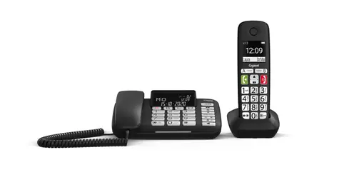 Gigaset DL780 Plus / Sada stolného telefónu a bezdrôtového slúchadla / DECT / GAP