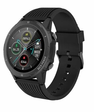 Denver SW-351 čierna / múdre hodinky / 1.3 &quot;/ Bluetooth / senzor tepovej frekvencie / multišport / IP68 / iOS a Android