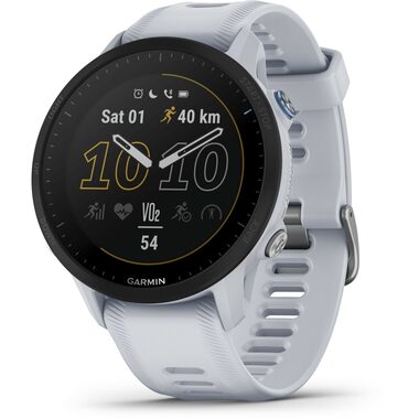 Garmin Forerunner 955 biela / športové hodinky / GPS / BT / Wi-Fi / prehr. hudby / merač tepu / krokomer