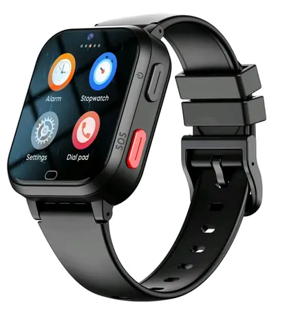 CARNEO SeniorSafe+ 4G čierna / Chytré hodinky / 1.44 "/ 240x240 / IP67 / IPS / BT