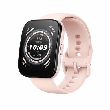 Amazfit Bip 5 ružová / Chytré hodinky / 1.91 'TFT / 5ATM / Bluetooth / Andriod 7+ &amp; iOS 14+ 