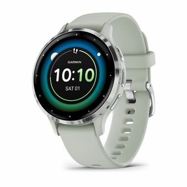Garmin Venu 3S strieborno-šedá / Chytré hodinky / 1.2 "/ BT / ANT+ / Wi-Fi / 5ATM