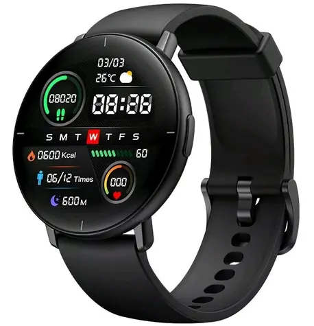 Mibro Watch Lite čierna / Chytré hodinky / 1.3 "AMOLED / 360x360 / IP68 / BT