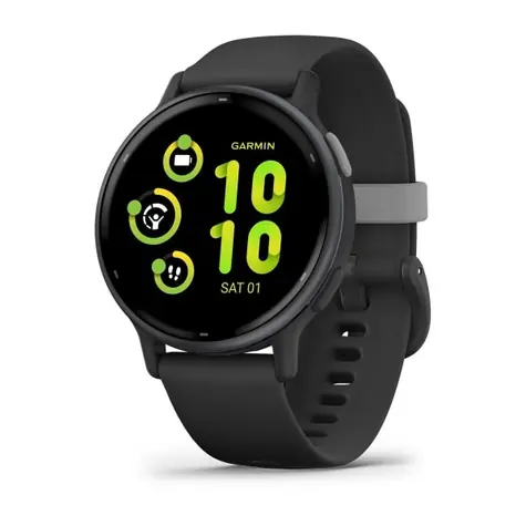 Garmin VívoActive 5 čierna / Chytré hodinky / 1.2 "/ BT / ANT+ / Wi-Fi / 5 ATM