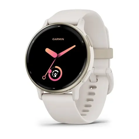 Garmin VívoActive 5 béžová-zlatá / Chytré hodinky / 1.2" / BT / ANT+ / Wi-Fi / 5 ATM