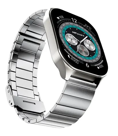 HiFuture Apex SmartWatch strieborná / Chytré hodinky / IP68 / AMOLED / 2.04 "/ Bluetooth 5.2 / Wi-Fi
