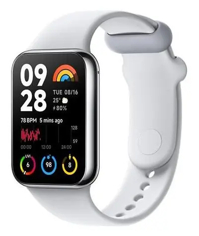 XIAOMI SMART Band 8 Pre sivá / Fitness náramok / 1.74 "AMOLED / 336x480 / 5ATM / BT
