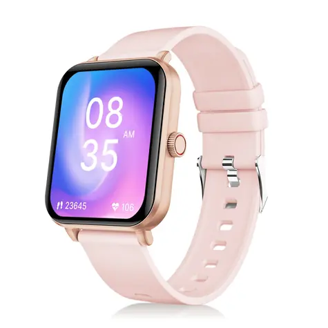 Niceboy Watch Lite 4 ružová / Chytré hodinky / 1.83 "IPS / Bluetooth 5.3 / IP67 