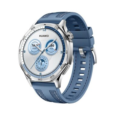 Huawei Watch GT 5 46mm modrá / Chytré hodinky / 1.43 "AMOLED / 466x466 / GPS + NFC / 5 ATM