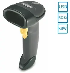 Zebra LS2208 SR (bez IF kábla) / snímač 1D čiarových kódov / Multi-IF / tmavo-šedá