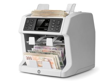 SAFESCAN 2985-SX Počítačka bankoviek / 1200 bankoviek za minútu / sedemnásobná detekcia falzifikátov
