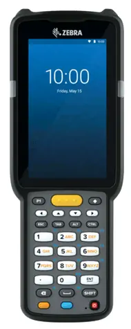 ZEBRA MC3300XR 2D SR Fun Gun / 2D SE4770 / BT / Wi-Fi / NFC / funkčná-numerická klávesnica / displej / Android 10
