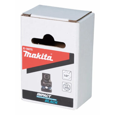 Makita IMPACT BLACK E-16075 / kľúč nástrčný 1/2" / štvorhran / 11mm