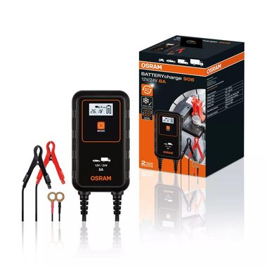 OSRAM BATTERY CHARGER 908 8A / nabíjačka batérie pre auto