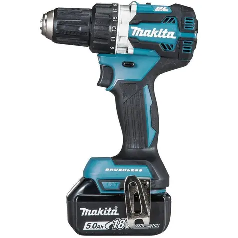 Makita DDF484RT3J / Aku vŕtací skrutkovač / Li- ION / 18V / 3x 5.0Ah
