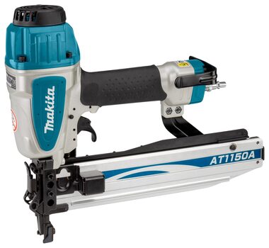 Makita AT1150A / Pneumatická sponkovačka / Tlak 4.4 - 8.3 bar / 25 - 50mm / Zásobník 150 ks